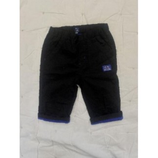 Pantalon noir et bleu Terre de Marins, taille 6mois. neuf 