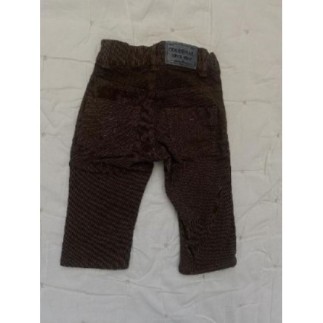 Pantalon marrons COUDÉMAIL, taille 6mois. Neuf 
