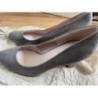 Escarpins gris LA REDOUTE, pointure 39
