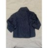 Chemise en lin et coton bleu COUDÉMAIL, taille 6mois, neuve 