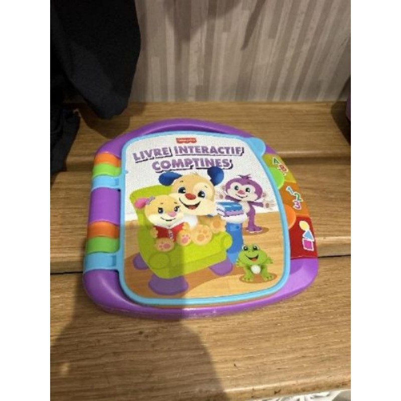 Livre interarctif fisher price 