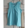 Tee-shirt bleu turquoise Taille 42/44