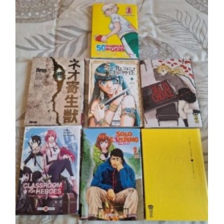 Lot de 7 mangas - Tous des...