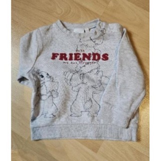 Pull gris Disney baby 18 mois