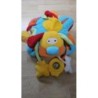 Peluche chien sensorielle multicolore