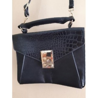 Sac simili cuir noir...