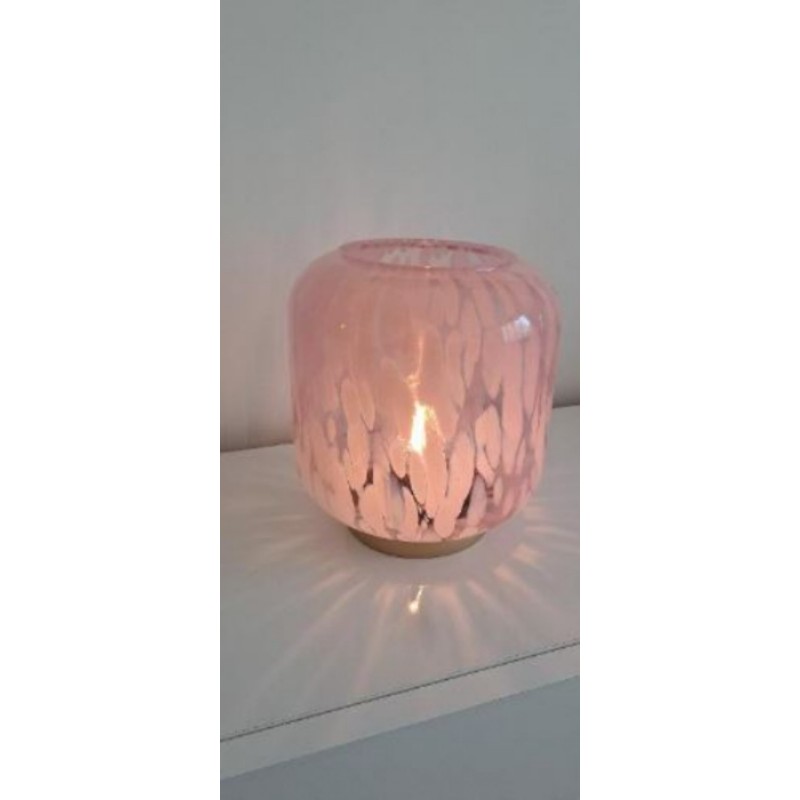 Lampe d'appoint rose 