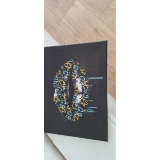 Tableau coloré bouche 