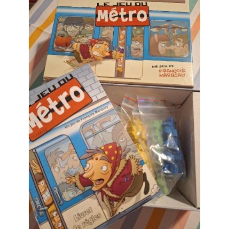 Jeu de société - Le jeu du métro (complet) quasi neuf