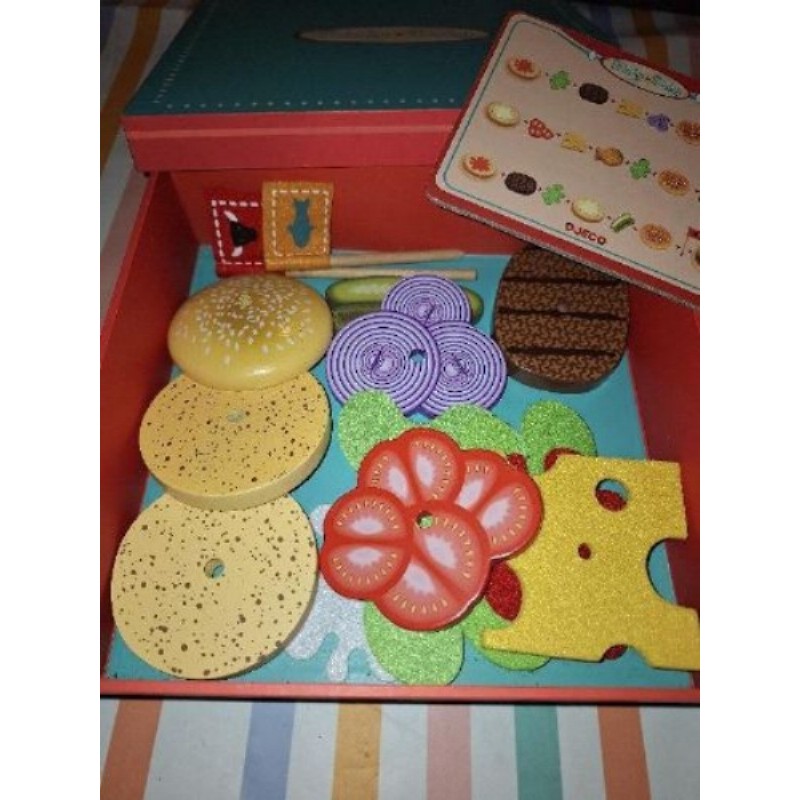 Marchande en bois Ricky et Daisy - Djeco (incomplet voir photo site)