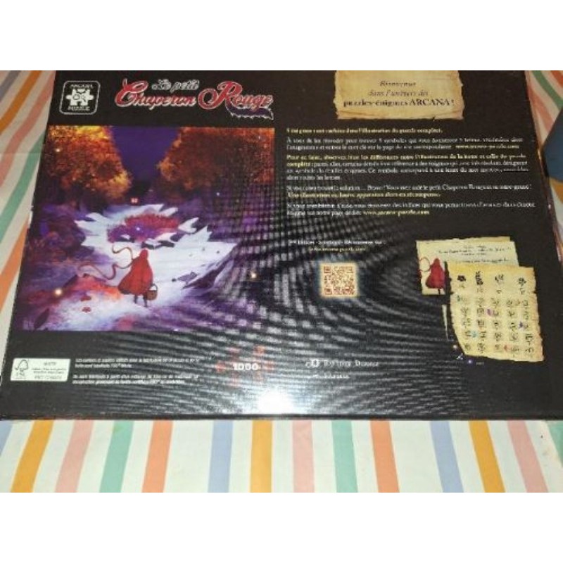 Puzzle énigme Arcana - Le petit chaperon rouge ( NEUF)