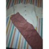 Ensemble BOUT'CHOU 18mois (gilet à bouton blanc + pantalon rose poudré) NEUF