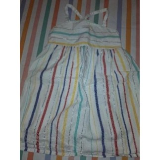 Robe à bretelles rayée BABY...