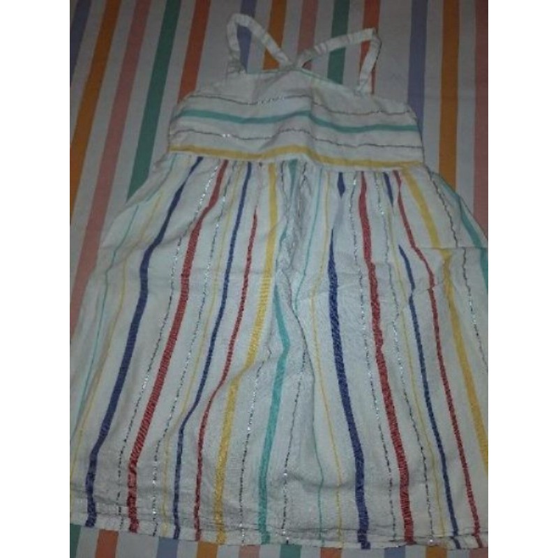 Robe à bretelles rayée BABY GAP 2ans