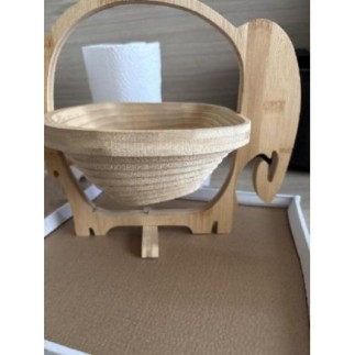 Coupe de fruit  neuve en boisb