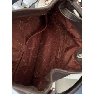 Sac marron cuir long champs 