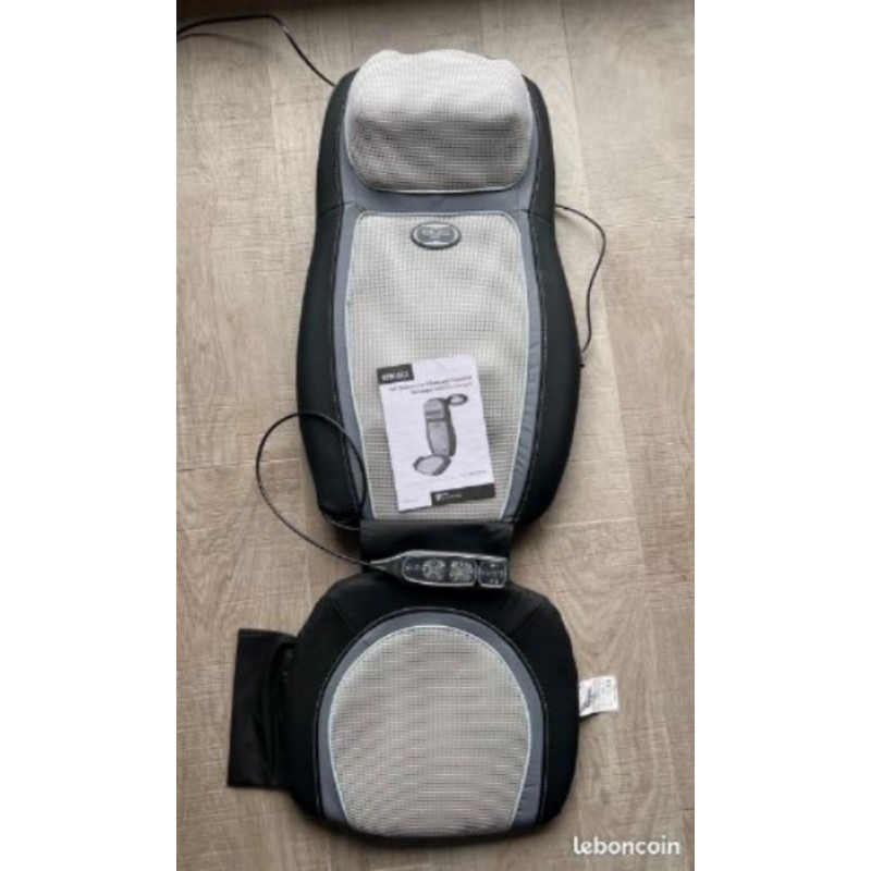 Coussin - Siège de massage HoMedics Gel Shiatsu 2 en 1 dos et épaules
