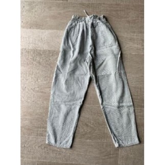 Pantalon large gris Zara -...