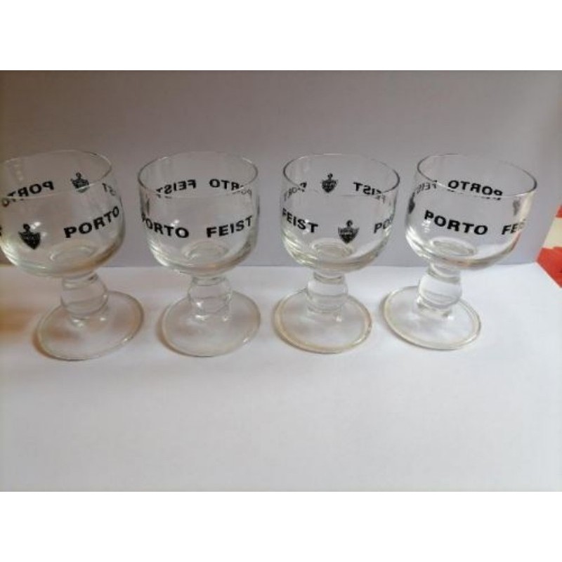 Verres à Porto de collection marque Porto Feist les 4