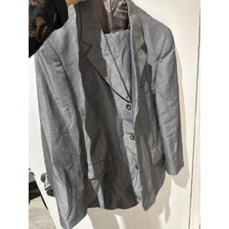 Ensemble deux pièces costume gris homme taille 42 homme marque Laurent Cerrer en excellent état 