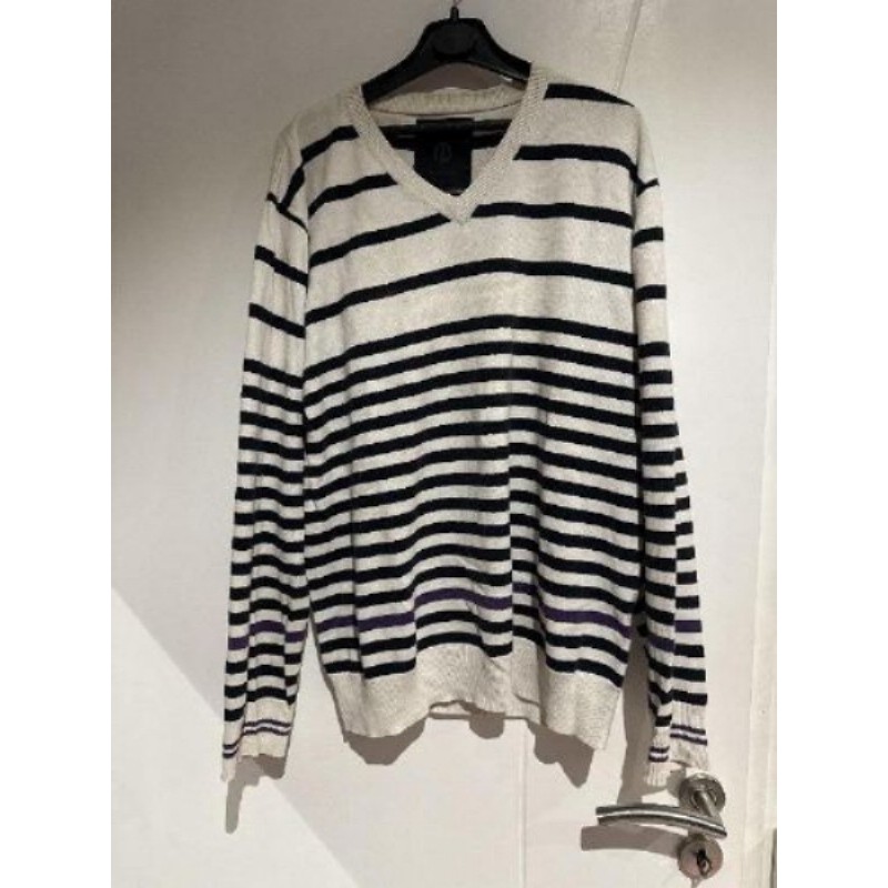 Pull à rayures noir femme marque (jack and Jones) laille L/xl en bon état 