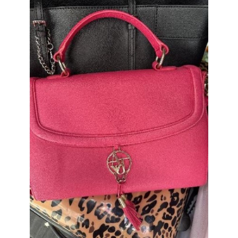 Sac rose armani jeans neuf avec dust bag 