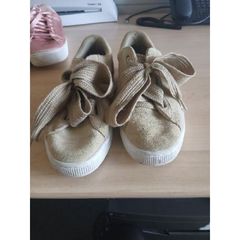 Baskets puma beige 39