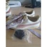 Baskets puma mauve 39 avec lacets supp.