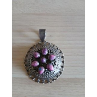 Pendentif ancien argent et...