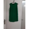 Robe verte sans manche 