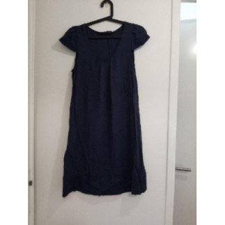 Robe bleue zara TM