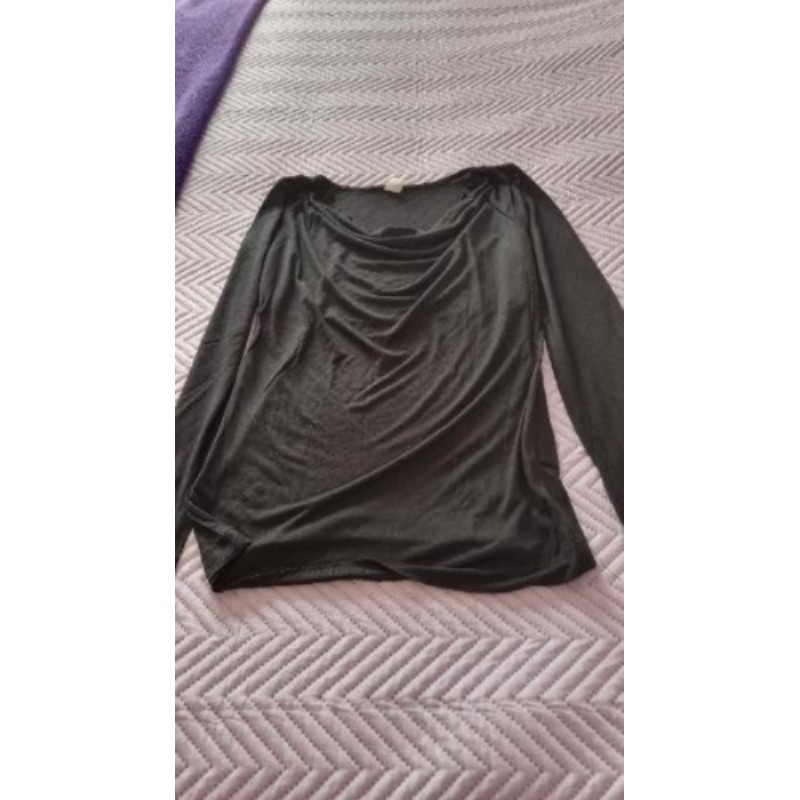 Tee-shirt noir T 2 camaïeu 