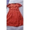 Robe orangé T 38 naf naf