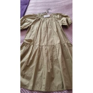 Robe verte T S camaïeu 