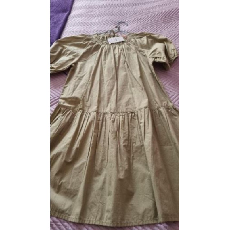 Robe verte T S camaïeu 