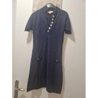 Robe Les Petites bleue marine 