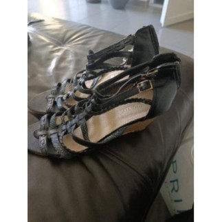 Chaussures été noir femme...