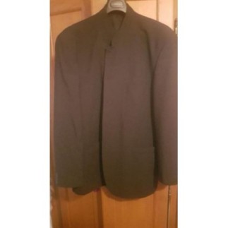 Veste  Armand Thierry  noir col Mao taille 60.