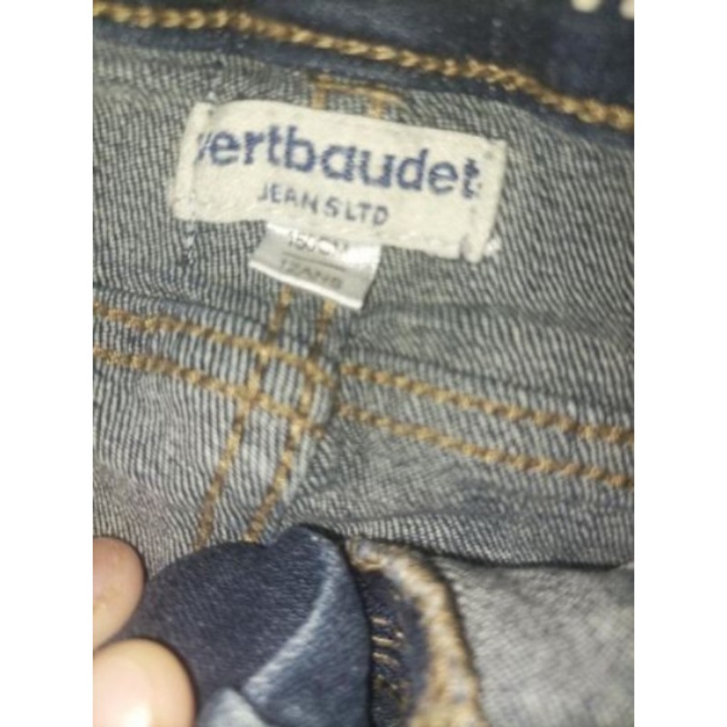 Jean VERTBAUDET bleu stone modèle REGULAR pour garçon 12 ans  / 150cm 