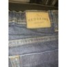 Jean REDSKINS bleu stone foncé cartonné 12 ans garcon QUASI NEUF 