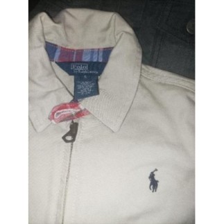 Veste en toile beige POLO...