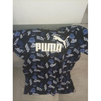 T-shirt PUMA BLEU ET BLANC...