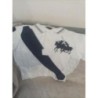 POLO RALPH LAUREN 4 ANS GARÇON BLANC RT BLEU MARINE ETAT NORMAL  