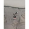 T-shirt BURBERRY gris clair 6 / 8 ans garçon NEUF