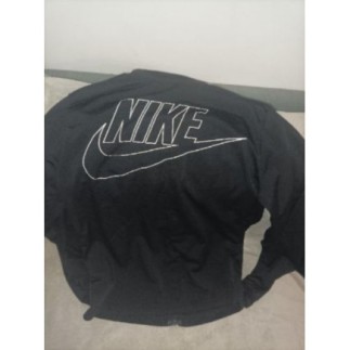 Haut de jogging garçon noir NIKE 147/158 CM garçon à fermeture BON ETAT 