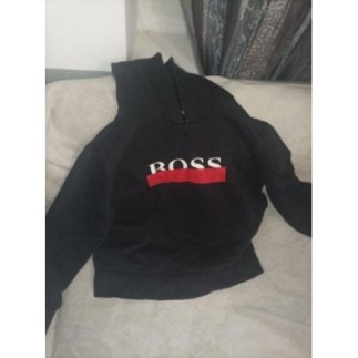 SWEAT CAPUCHE BOSS NOIR...