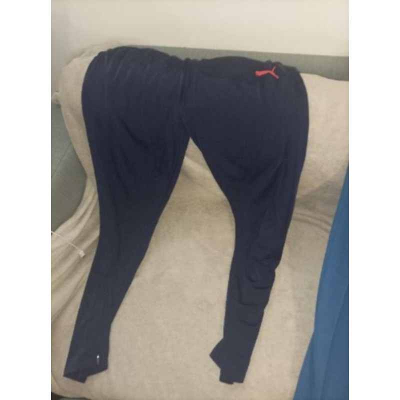 Bas de jogging PUMA garcon 13/14 ans bleu marine TRES BON ÉTAT 