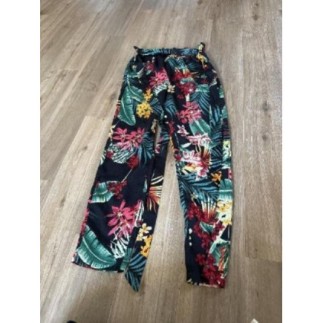 Pantalon fleuris taille S