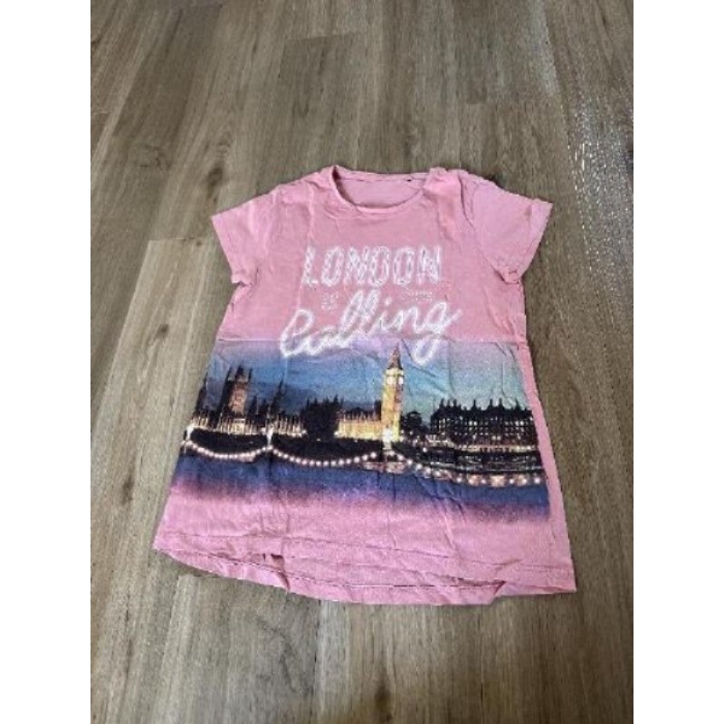 Tee shirt rose London taille XS