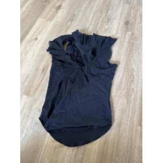 Haut noir à tulle taille XS